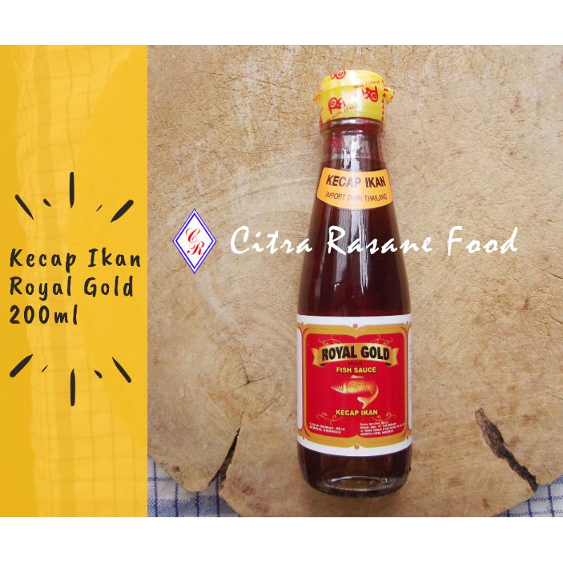 

Kecap Ikan / Fish Sauce Royal Gold 200ml