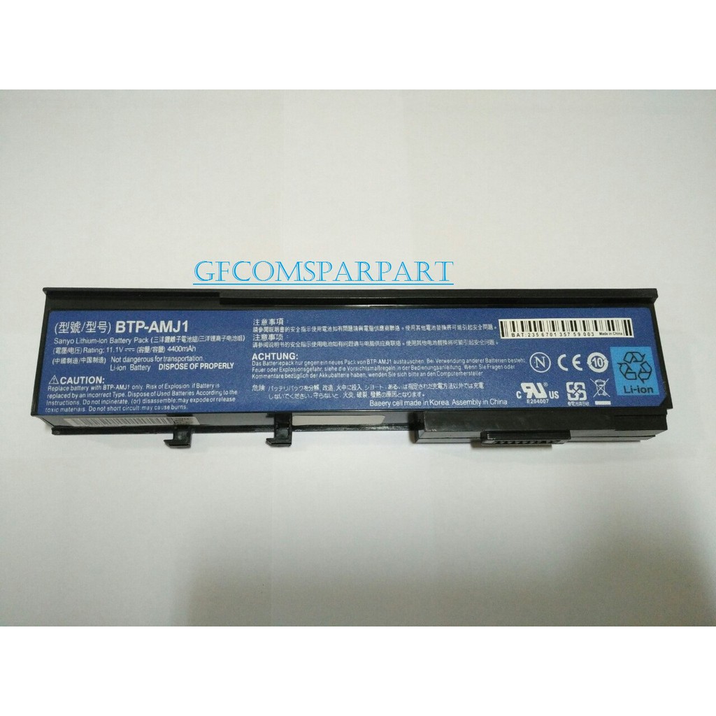 DIJUAL Baterai Laptop Original ACER Aspire 2920 3620 2920Z 3640 4120 3010 Series/ BTP-AMJ1, BTP-ANJ1