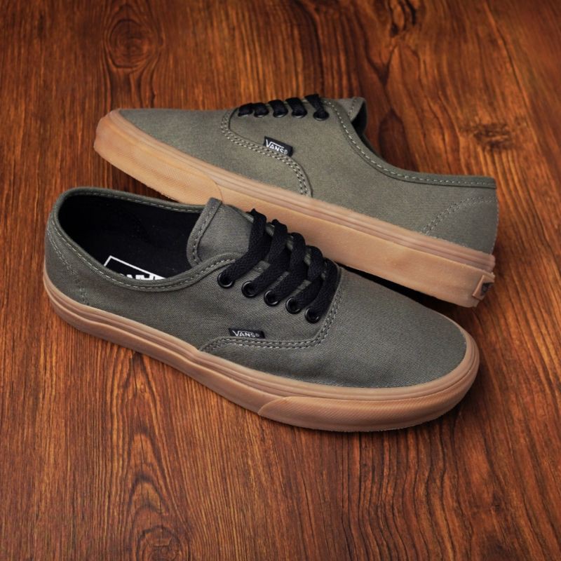 Vans Authentic Mono Grey Gum