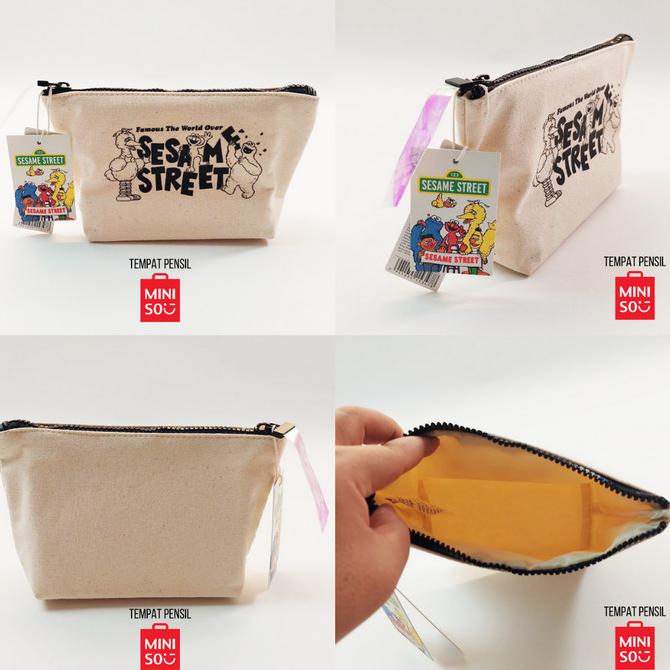 

Tempat Pencil Anak Tas Kosmetik | Tempat Pensil Sesame Street