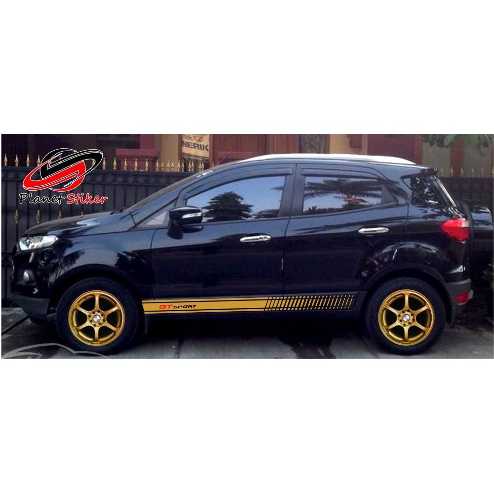 Jual STIKER MOBIL FORD ECO SPORT STICKER CUTTING SEPASANG TEMA GT SPORT MANTAB MURAH Indonesia Shopee Indonesia