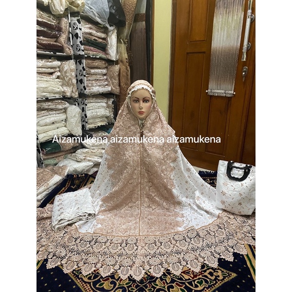 Mukena jahwa millo full swarovski (COD)