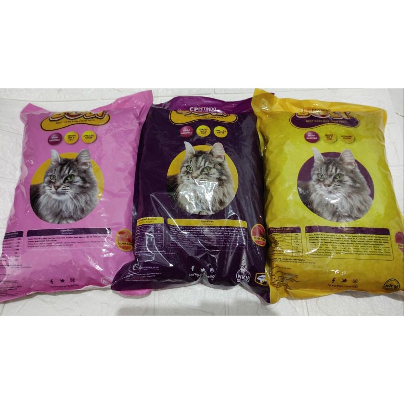 BOLT 1Kg Makanan Kucing Murah