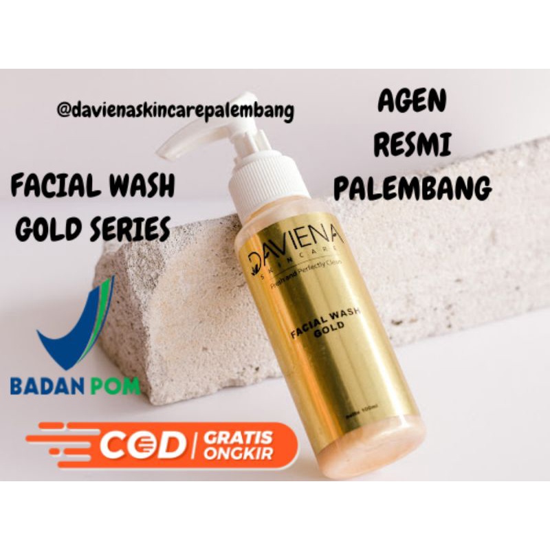 GOLD SERIES DAVIENA SKINCARE//PAKET FLEK/MELASMA-FACIAL WASH