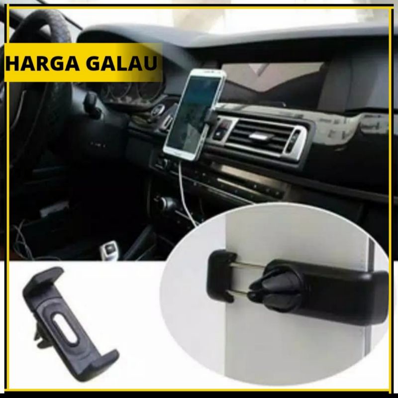 CAR HOLDER AC MOBIL STAND SMARTPHONE GPS ANDROID IPHONE CLIPPER HP ORIGINAL