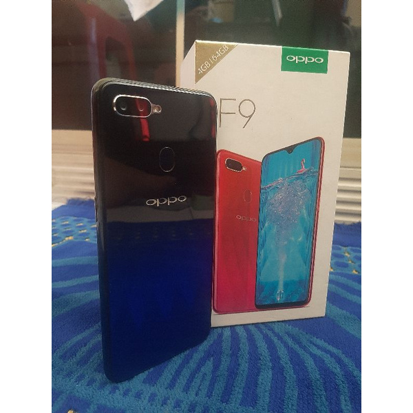 OPPO F9 Ram 4/64 Second, Foto Asli, kondisi 85%- 95%,
