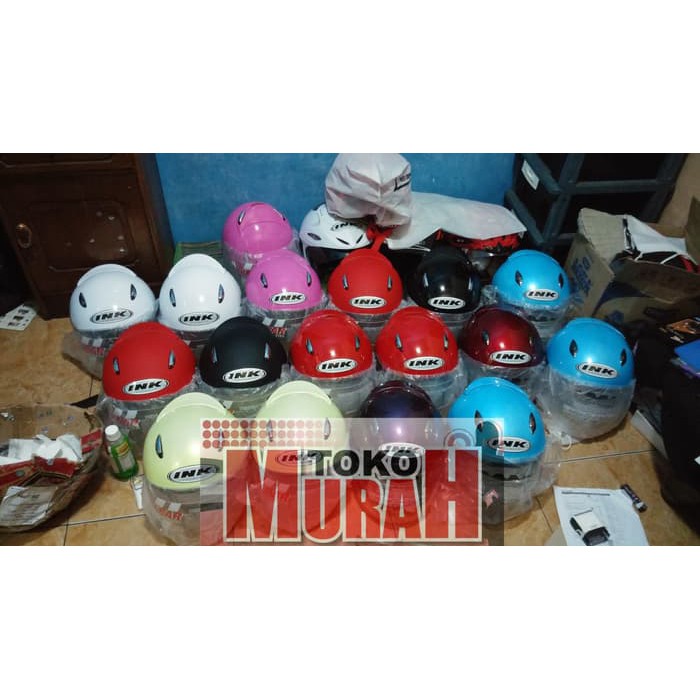 FREE ONGKIR  Helm basic INK Centro - Good Product - bkn KYT BOGO AGV RETRO CROSS AN