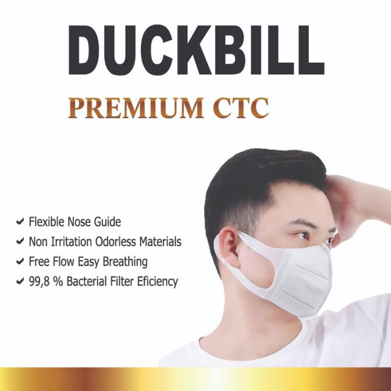 masker duckbill premium ctc isi 50pc