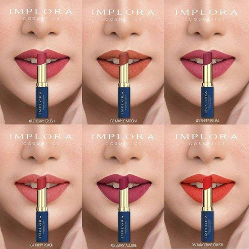 IMPLORA Intense Matte Lipstick / Implora intensif lipstik / Implora Lipstick Matte