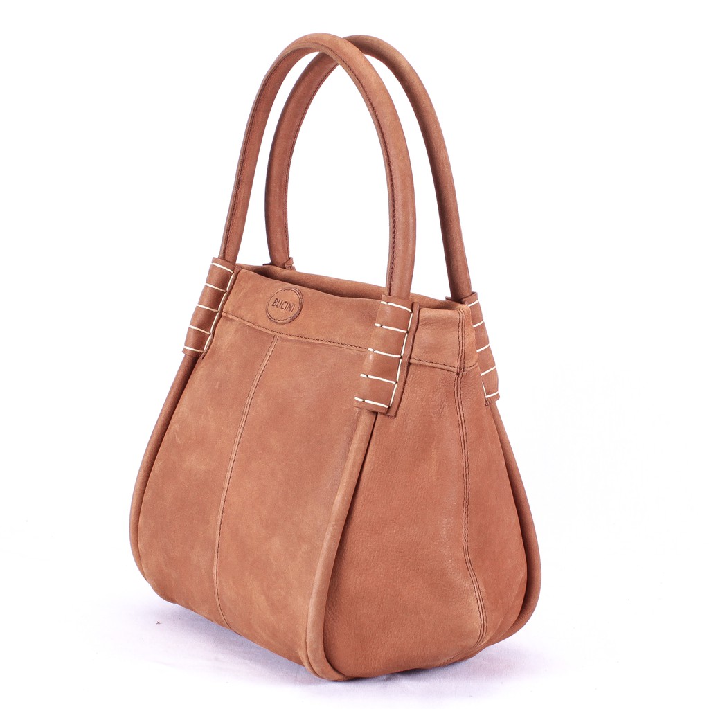 Leather Satchel Bag I Tas Jinjing Kulit Wanita BUCINI Tods