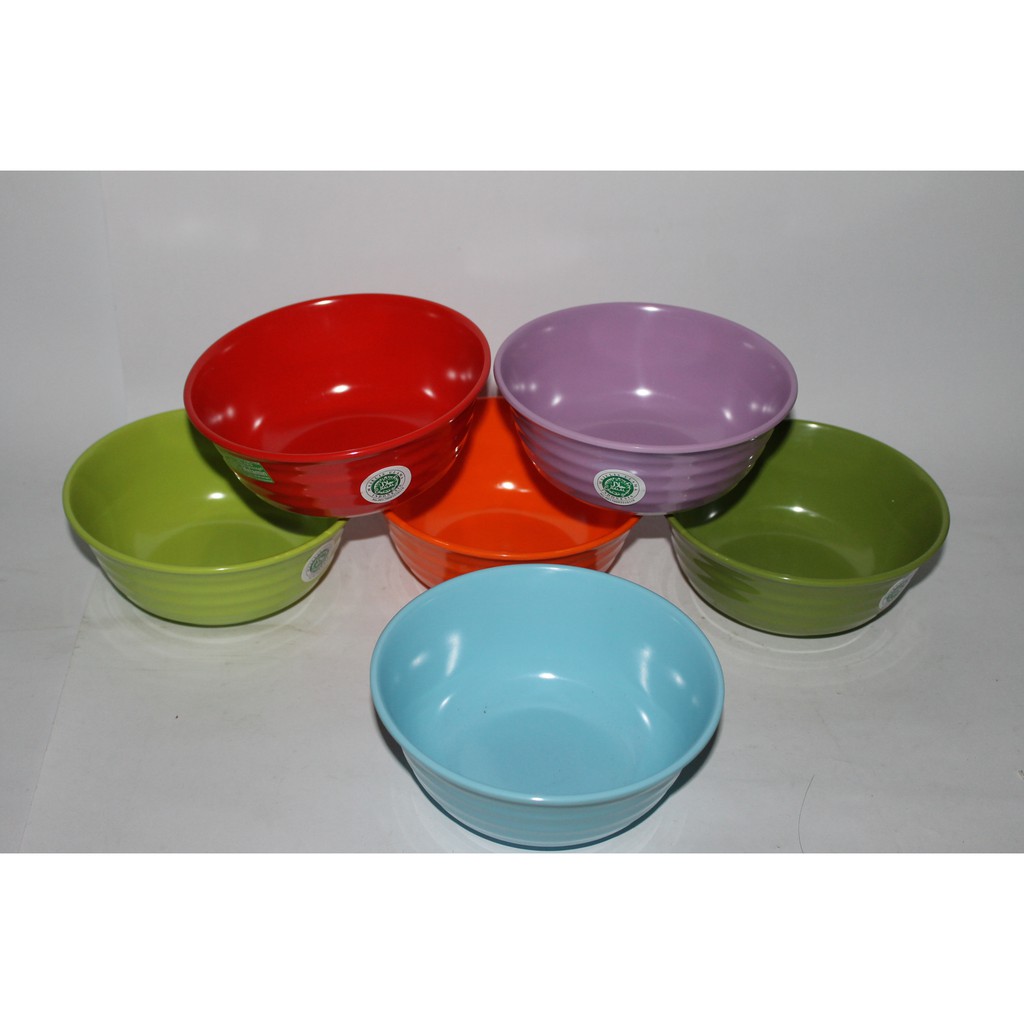 Mangkok Melamin Ulir Golden Flying Fish W0601