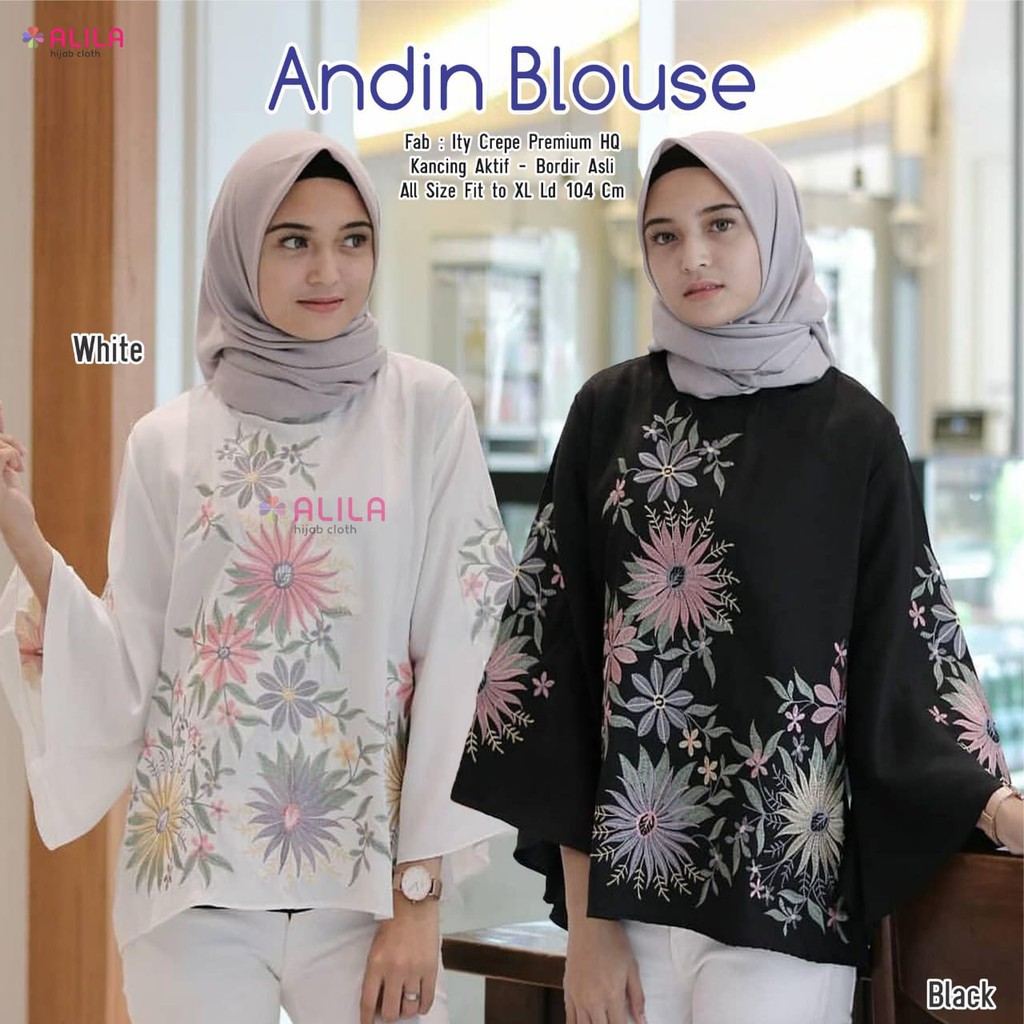 ANDIN BLOUSE BORDIR // BLOUSE BORDIR ANDIN