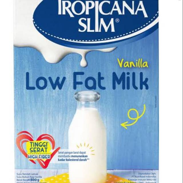 

Tropicana Slim LOW FAT MILK 500GR PROMO
