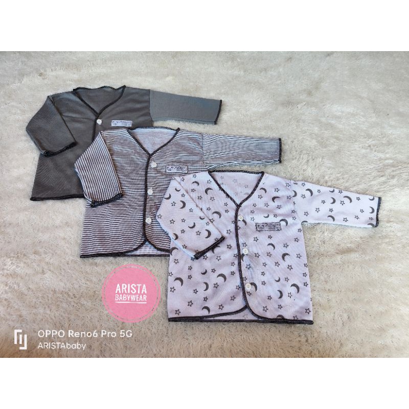 SERI ABU - Paket hemat isi 18pcs/9stel baju+celana bayi