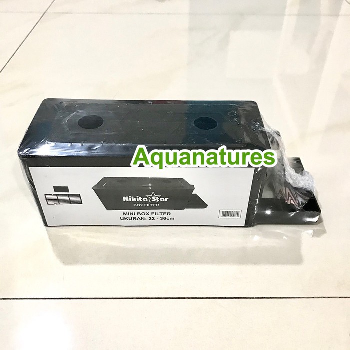 Box Kotak Nikita Star Filter Aquarium Kosong (MINI)