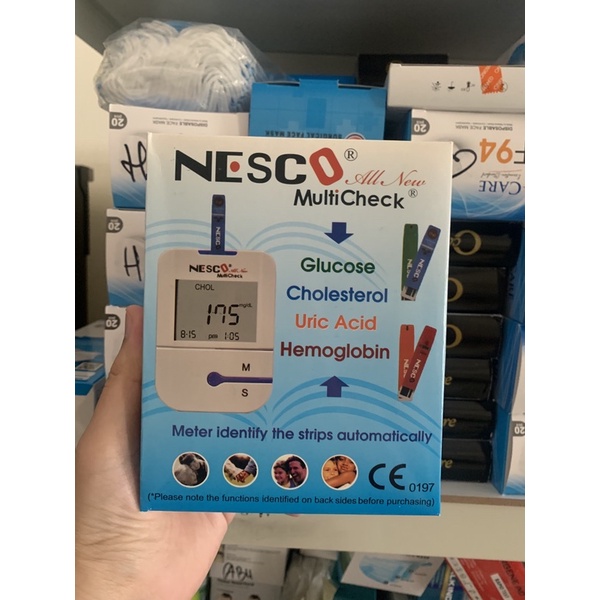 Jual NESCO MULTICHECK ALAT PENGUKUR GULA DARAH ORIGINAL - ACCUCHECK ...