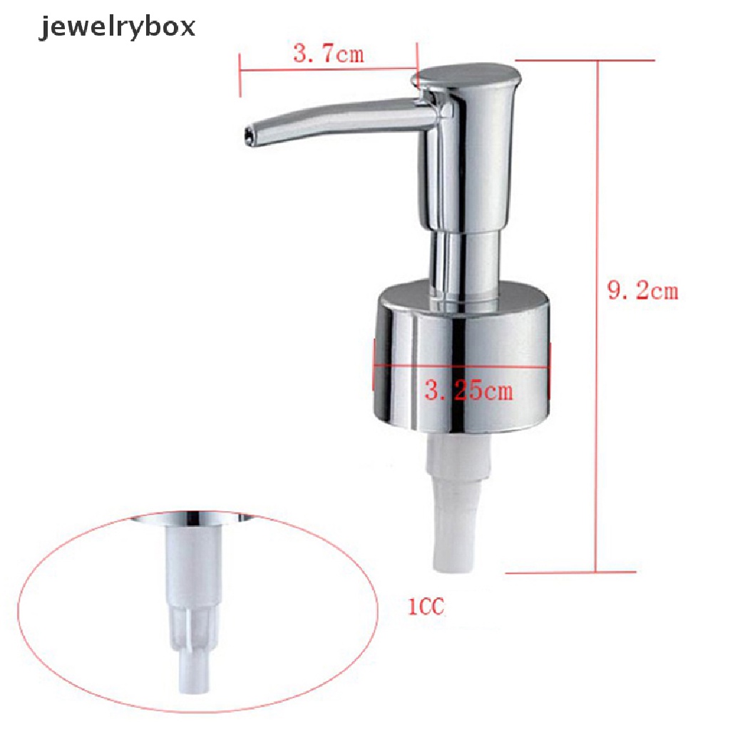 (jewelrybox) Kepala Pompa Dispenser Sabun Cair / Lotion 28 Lubang Bahan Metal DIY