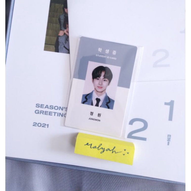 Season Greeting Enhypen fullset / IDC Jungwon / Id Card Jungwon / SG enhypen