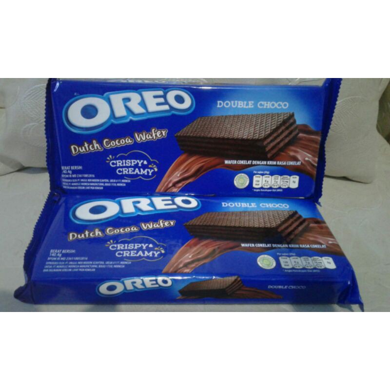 

OREO DOUBLE CHOCO DUTCH COCOA WAFER 140 Gram / NEW PRODUCT / DOUBLE CHOCO / DUTCH COCOA /VIRAL