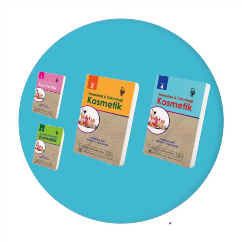 Formulasi & Teknologi Kosmetik Volume 1, 2, 3 dan 4 - Gabriella Baki & Kenneth S. Alexande - EGC ORI