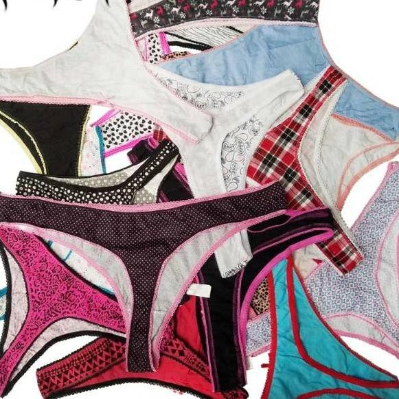 ✬ BIG Size Jumbo L - XL - XXL - XXXL - 4L Gstring Brief Underwear Thong Pakaian Celana Dalam Wanita