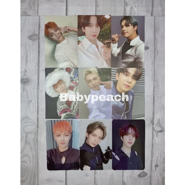 OFFICIAL PHOTOCARD ATEEZ ZERO:FEVER PART 3 HONGJOONG WOOYOUNG YUNHO