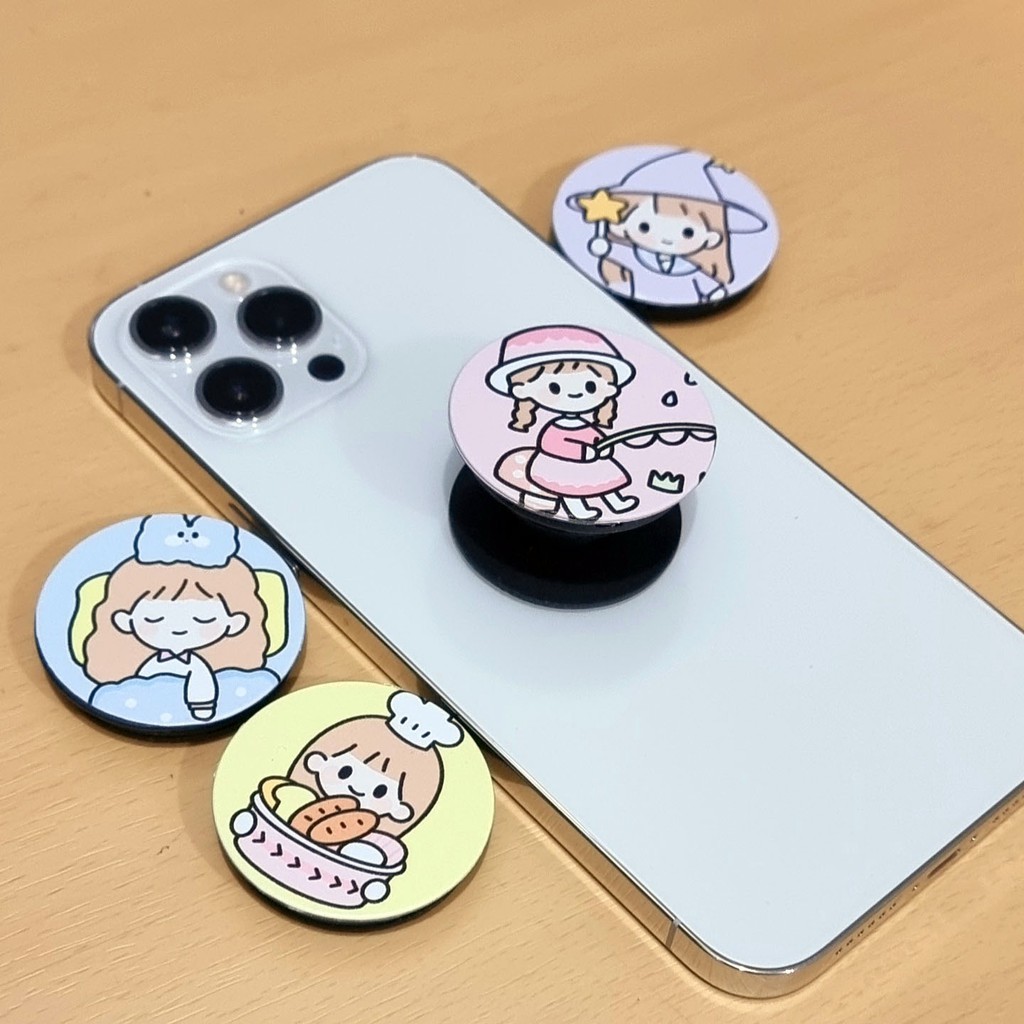 POP SOCKET KARAKTER LUCU POPSOCKET GRIPTOK KARAKTER LUCU MOTIF DELVINS DELVIN SHOP V1