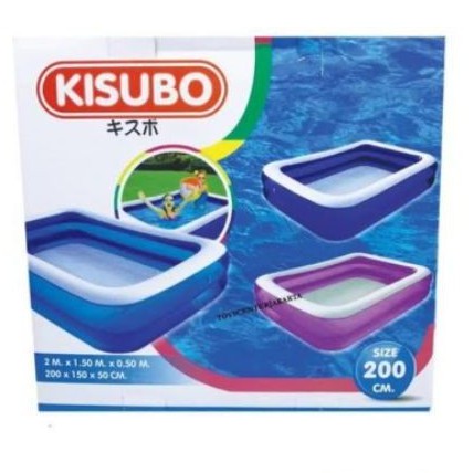 promo kolam renang anak 2 meter kolam karet kisubo termurah geratis pompa
