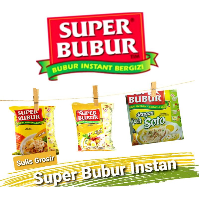 

Super Bubur Instant 45 gr
