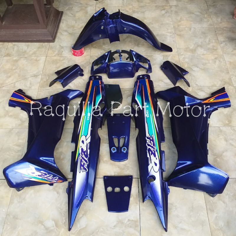 Cover Body Fizr F1zr Ungu Mutiara Full Set Halus Cover Bodi Yamaha Fiz r F1z r