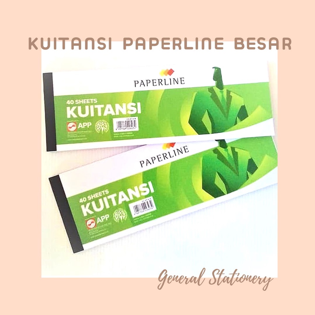 

Paperline Kuitansi Besar KT 50-B / Pcs