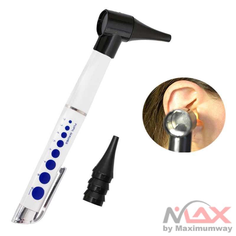 Otoskop Otoscope Alat Pemeriksa lubang Telinga Profesional THT Periksa asal gatal telinga Pemeriksaan pada bagian mata, telinga, rongga mulut dan tenggorokan peralatan wajib bagi dokter perawat bidan puskesmas rumah sakit balai kesehatan