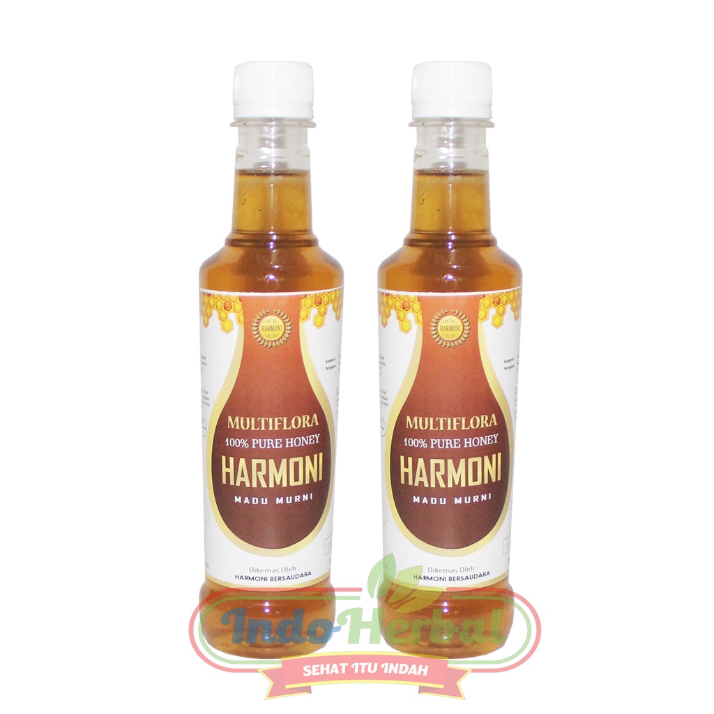 Madu Murni Multiflora Harmoni 500 gr | Madu Murni Asli Original