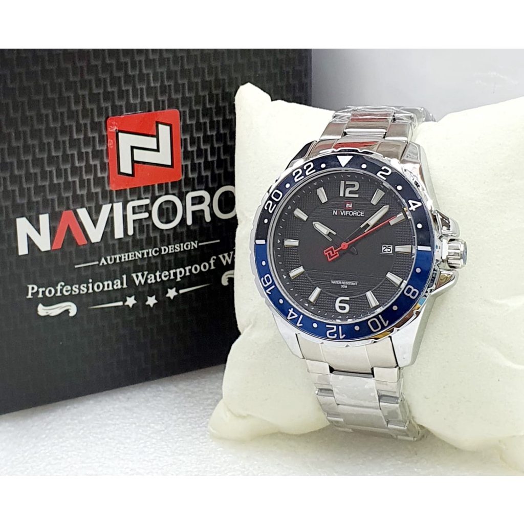 GROSERBA GROSIR Jam Tangan Pria Import Naviforce 9192 Original