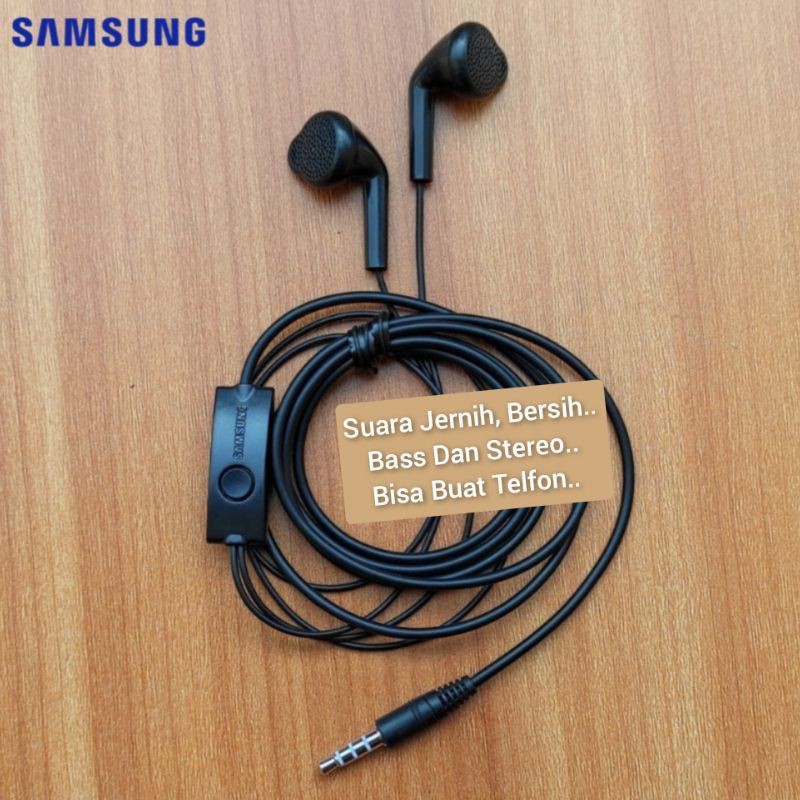 Headset Smsng Black Series Bass Stereo Original Premium Quality