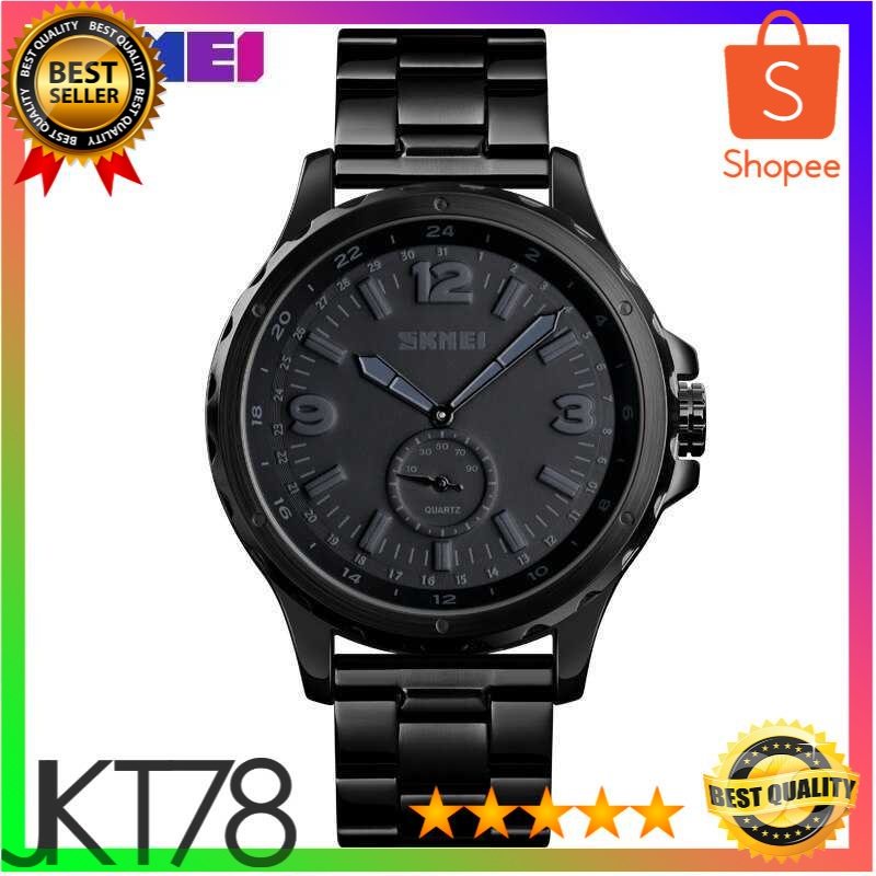 SKMEI Jam Tangan Analog Pria Strap Stainless Steel - 1513