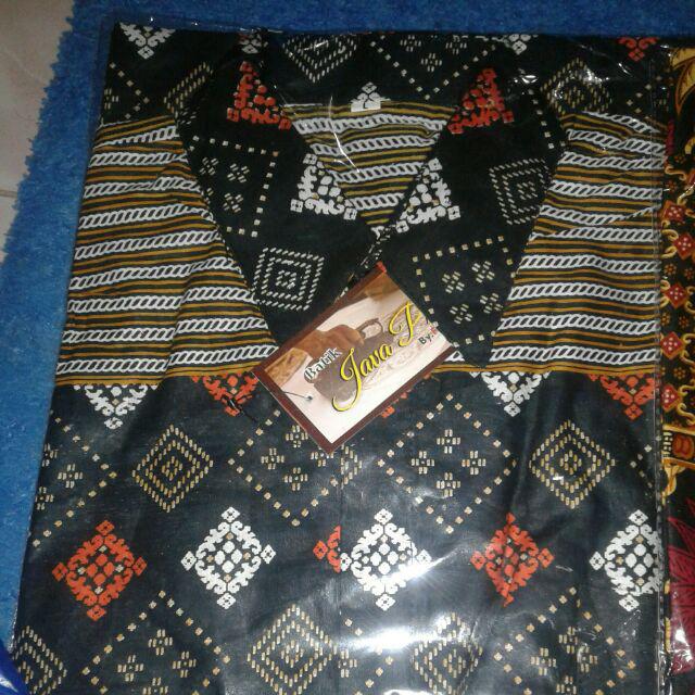 Bswart Batik Hrb026 Kenongo Hem Pendek Padi Pekalongan M L Xl Batik Pria Murah Modern Grosir