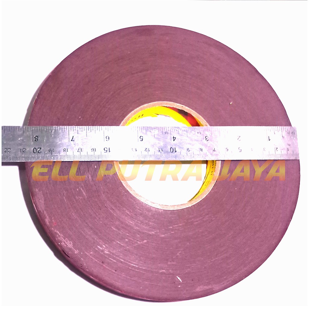 Double Tape VHB 22mm x 33mtr roll besar lebih hemat Setara 3M