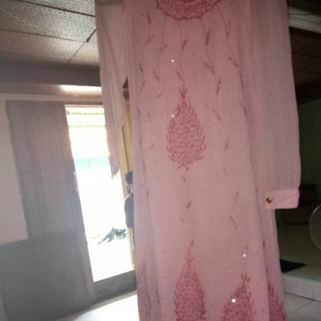 Model baju india dan di bordir ukuran allsize