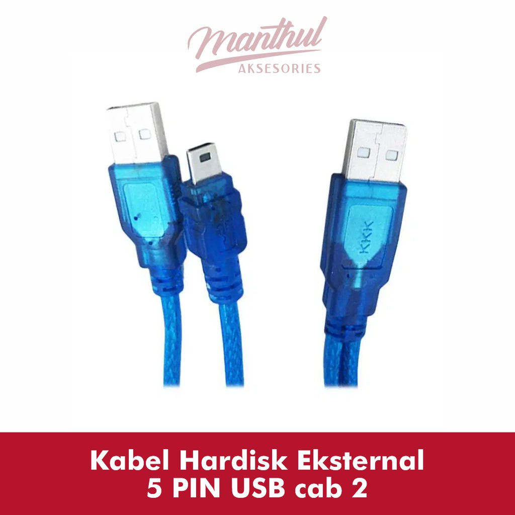 Kabel Hardisk Eksternal 5 PIN USB cab 2