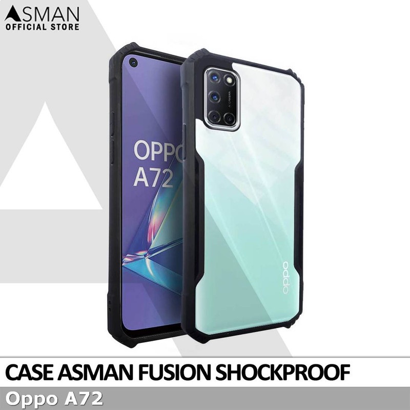 Asman Fusion Oppo A72 Case Premium Amor Acrylic