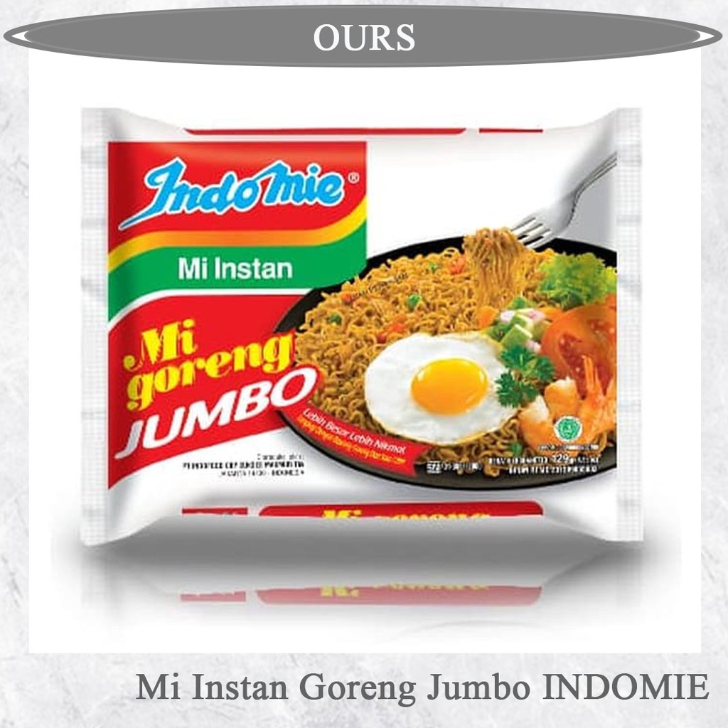 

Indomie Goreng Jumbo 129g OURSHOPNOW