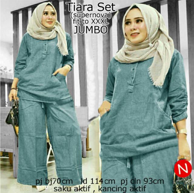 CTN Baju setelan TIARA termurah best seller