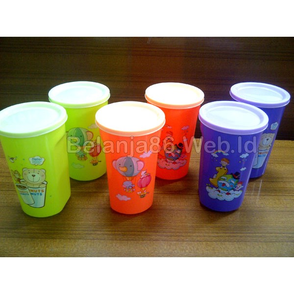 Sale 6 Pcs Gelas Plastik Sanata 9YnwoBc3n6Gn