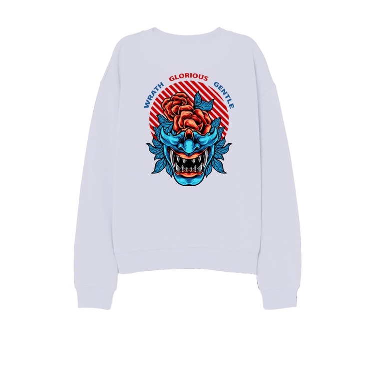 Sweater Crewneck Glorious Pria Fleece Size M - XXL
