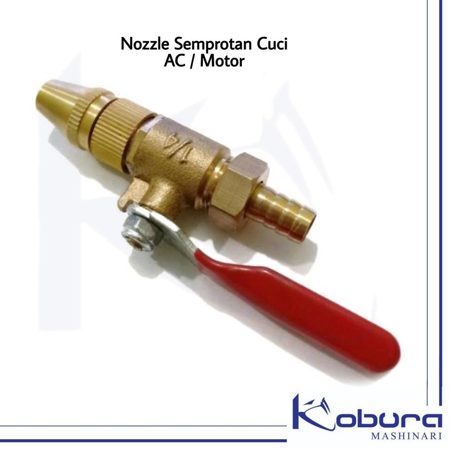 ♚ Nozzle semprotan cuci ac motor ♪