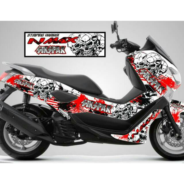 Decal NMAX TENGKORAK
