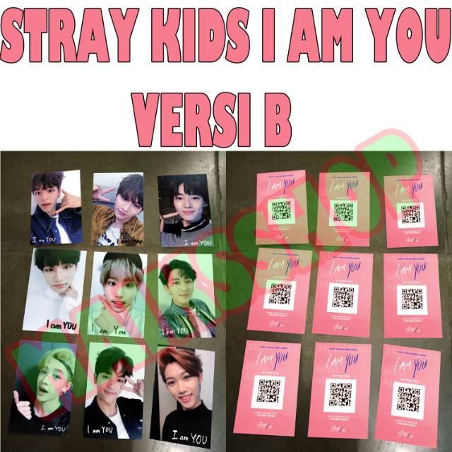 Stray Kids I Am You Photocard Kpop