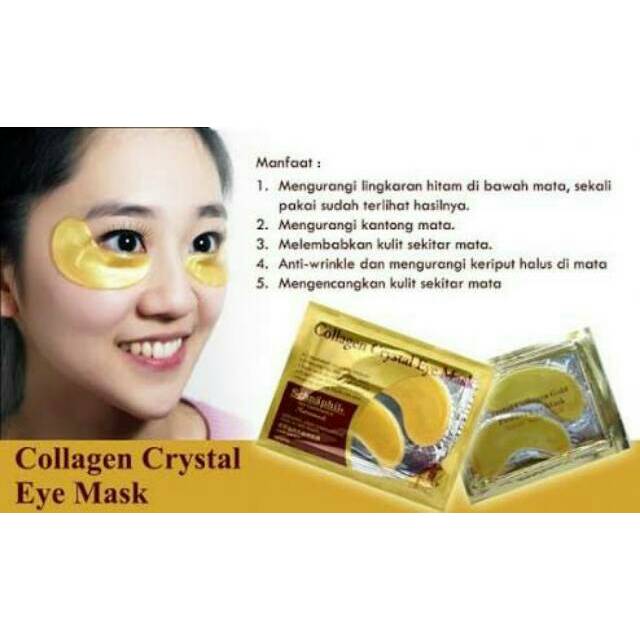 MASKER MATA GOLD/MASKER MATA EMAS/MASK GOLD