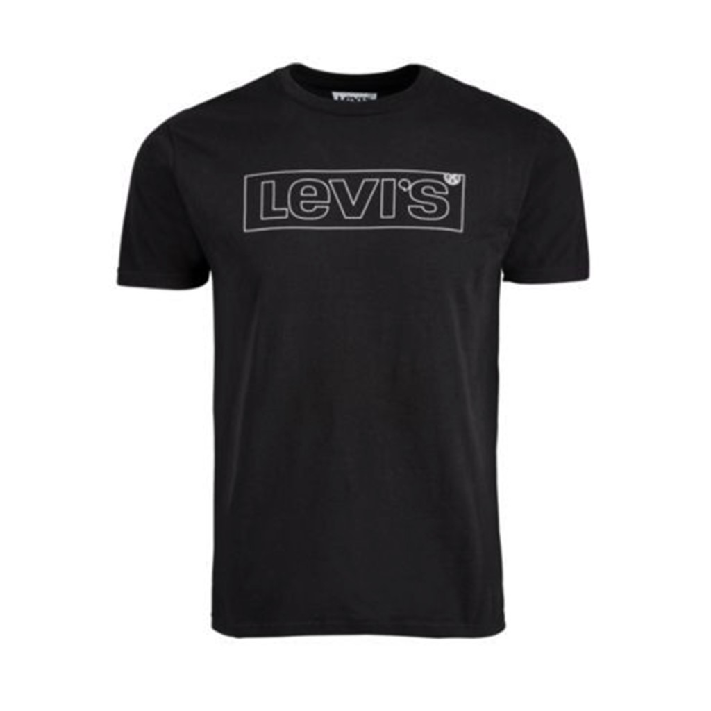 Kaos Levi's | Kaos Pria | Logo Hitam | KLPLG - 1